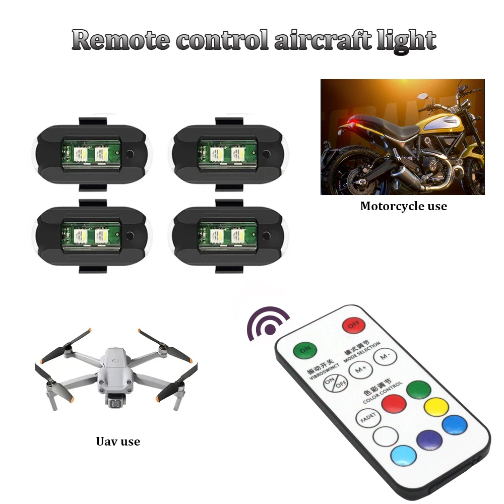Drone Strobe Light - Mini luz LED de advertencia anticolisión