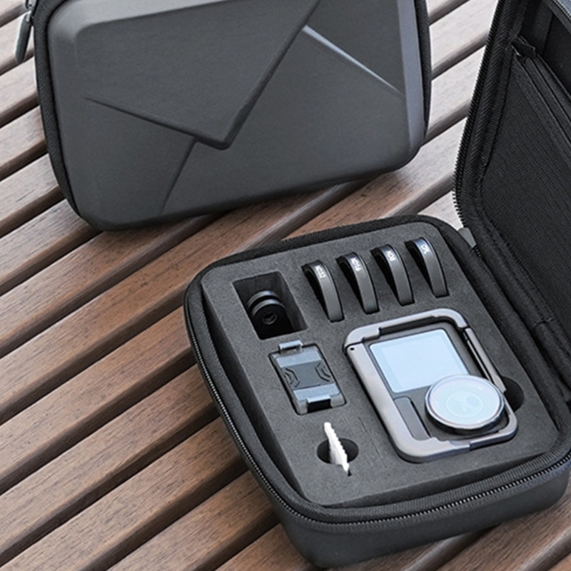 Drone Hard Shell Case - Estuche rígido para almacenamiento cámara Action