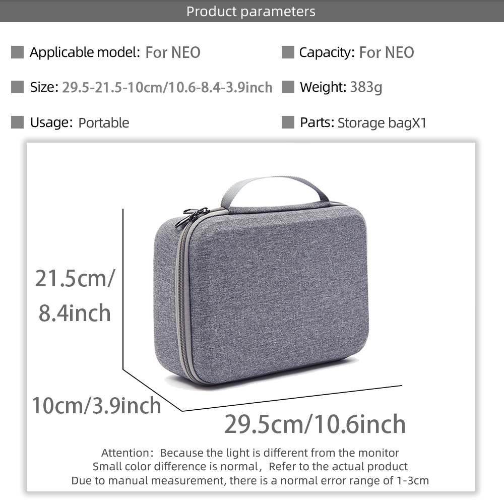 Bolsa de almacenamiento a prue - Drone Carrying Case reseña y precio