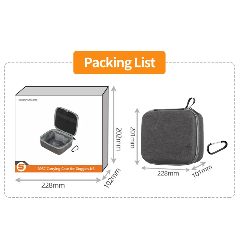 Estuche de transporte de carca - Drone Hard Shell Case reseña y precio